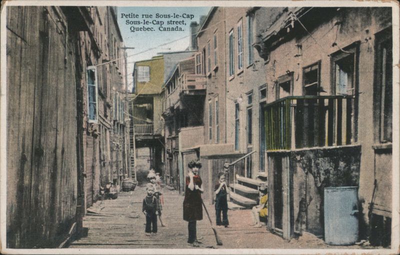 Petite rue Sous-le-Cap, Quebec, Canada Misc. Canada