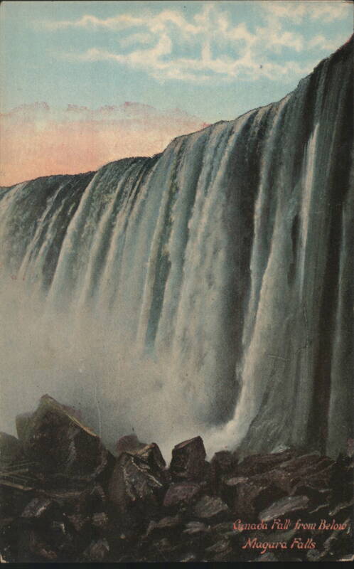 Niagara Falls, Canada Fall from Below Misc. Canada