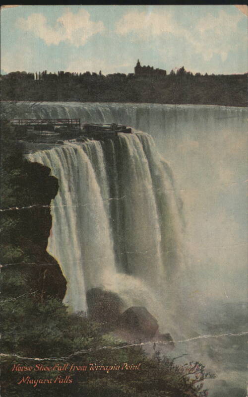 Horse Shoe Fall from Terrapia Point, Niagara Falls New York