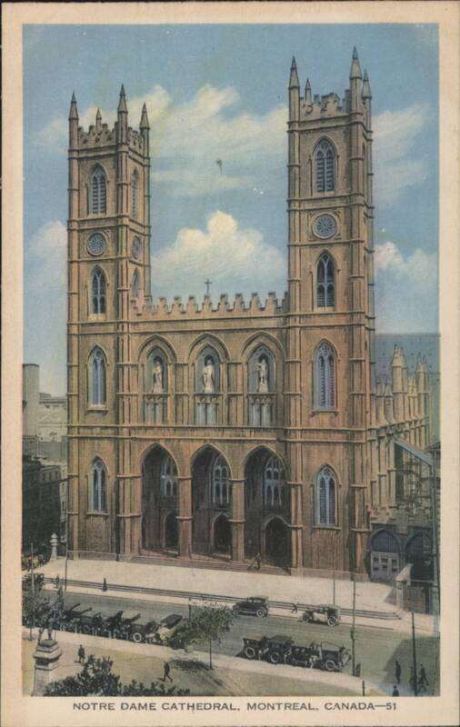 Notre Dame Cathedral, Montreal Canada Misc. Canada