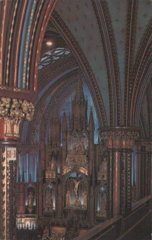 Notre Dame Church Main Altar, Montreal, QC Canada Marty Sheffer