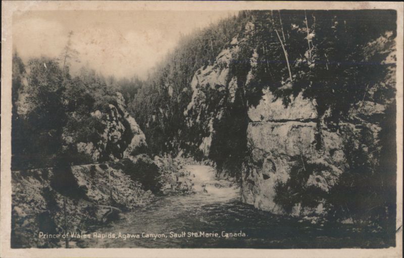 Prince of Wales Rapids, Agawa Canyon Sault Ste. Marie Canada