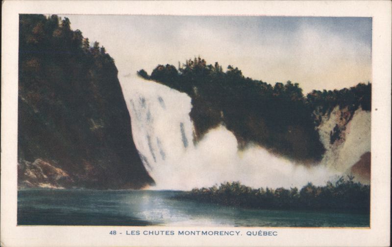Montmorency Falls, Quebec QC Canada