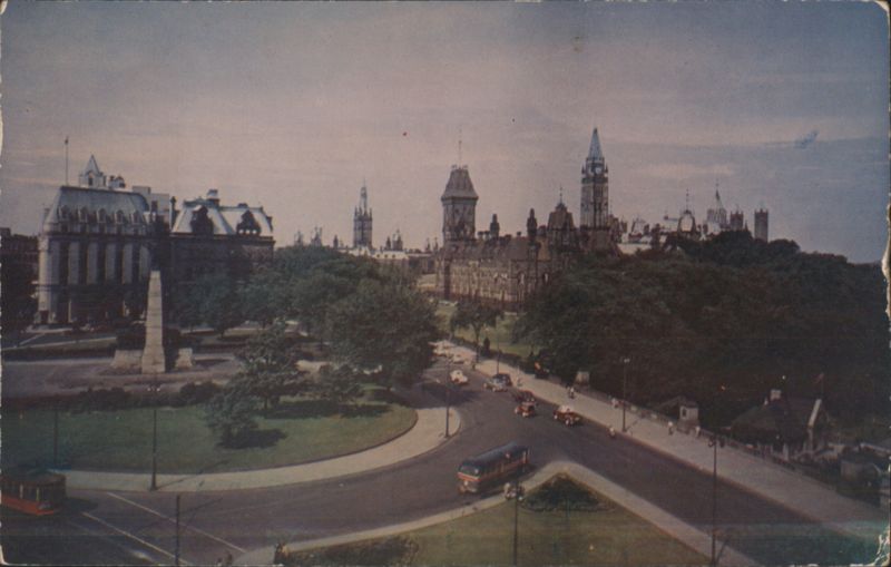 Confederation Square, War Memorial, Peace Tower, Ottawa Canada