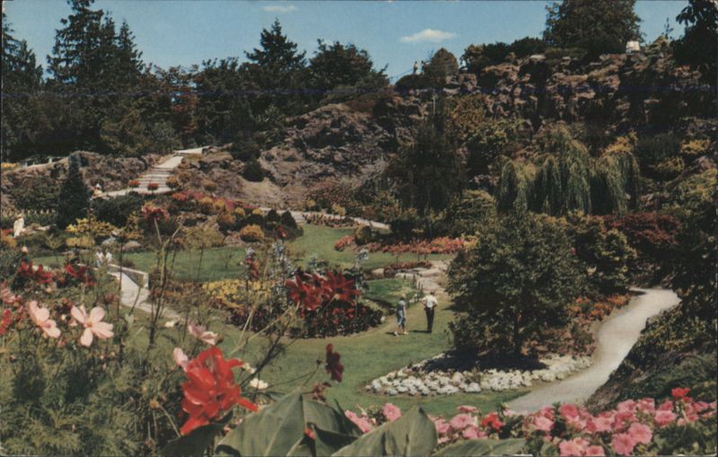 Queen Elizabeth Park Quarry Gardens, Vancouver, BC Canada