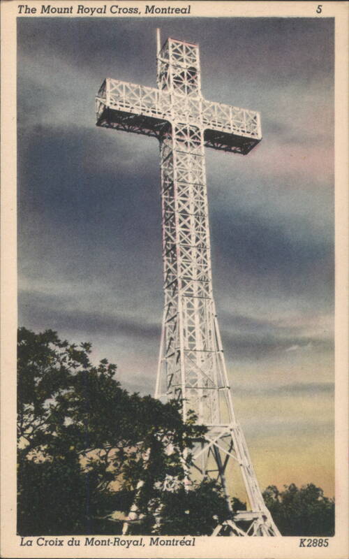Mount Royal Cross, Montreal QC Canada Quebec