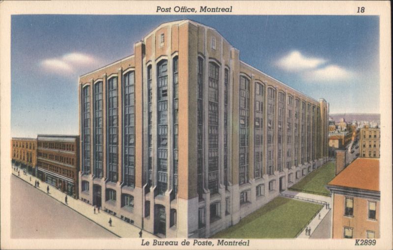 Post Office, Montreal Canada Misc. Canada