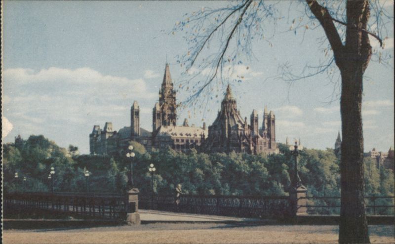 Parliament Buildings, North Side, Ottawa ON Canada