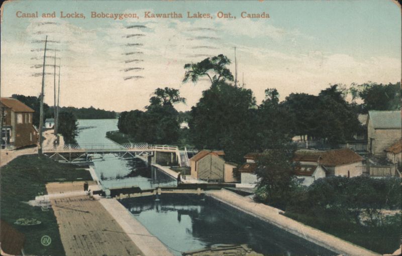 Canal and Locks, Bobcaygeon, Kawartha Lakes Canada