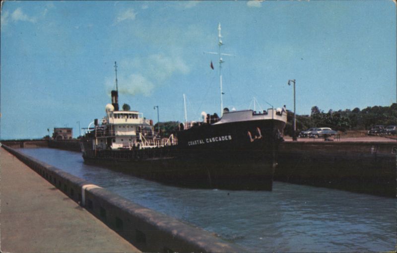 Welland Ship Canal, Coastal Cascades Ship ON Canada