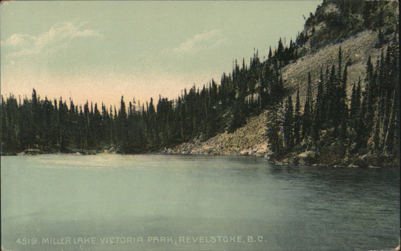 Miller Lake, Victoria Park, Revelstoke, BC Canada British Columbia
