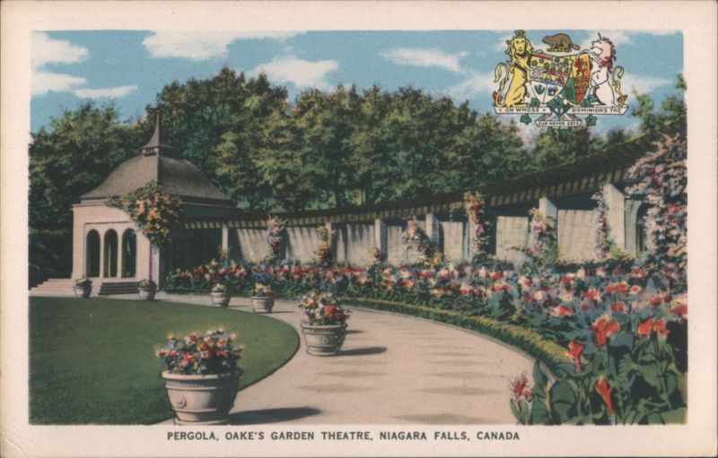 Pergola, Oake's Garden Theatre, Niagara Falls Canada