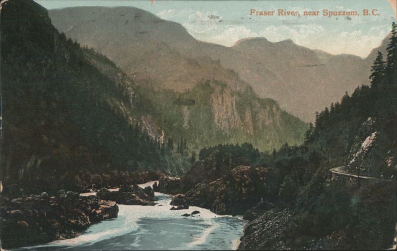 Fraser River, near Spuzzum, B.C. BC Canada British Columbia