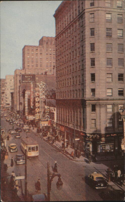 St. Catherine Street, Montreal - Busy City Scene QC Canada
