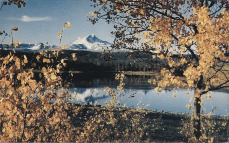 Mt. Tatlow, BC, Autumn Foliage & Twin Lakes Canada