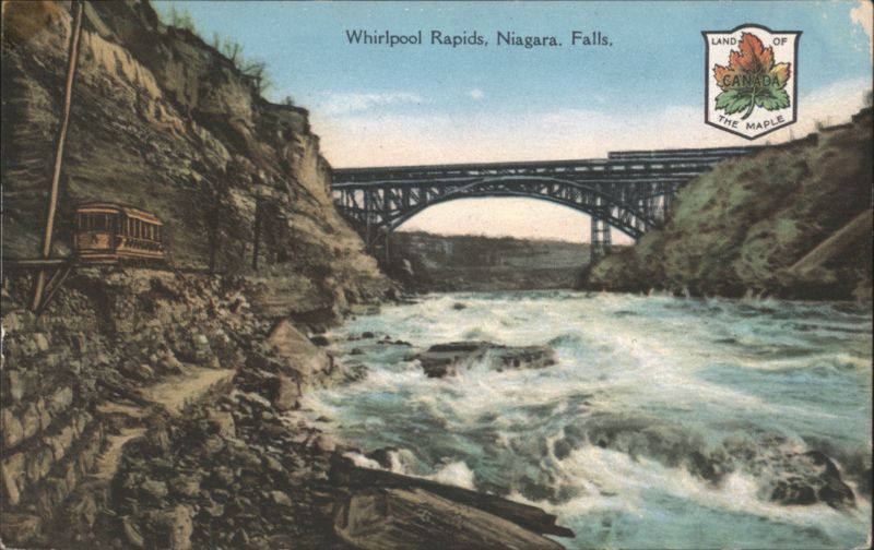 Whirlpool Rapids, Niagara Falls, Bridge, Trolley Canada