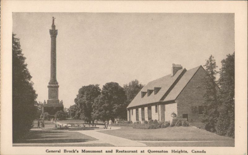 General Brock's Monument & Restaurant, Queenston Heights Canada