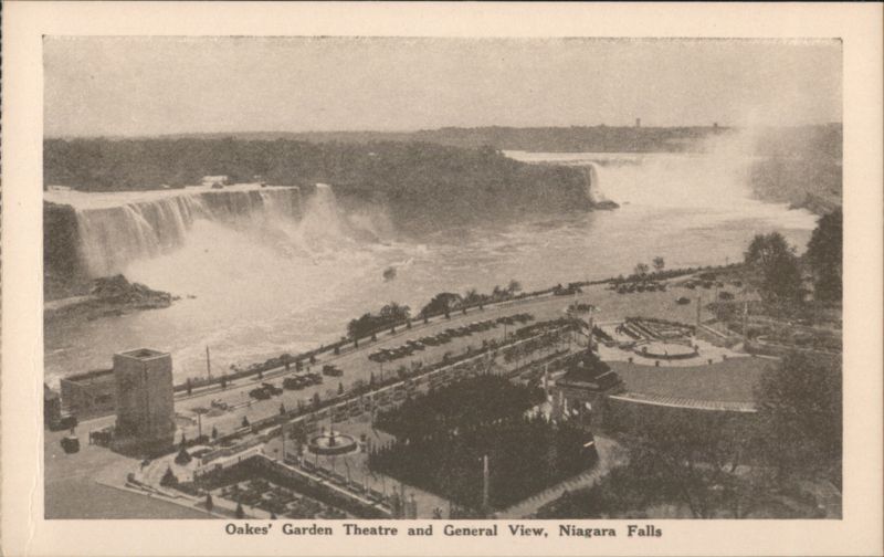 Oakes' Garden Theatre & General View, Niagara Falls, ON Canada