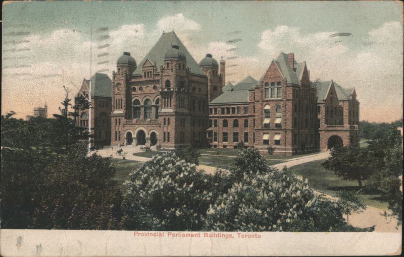 Provincial Parliament Buildings, Toronto Canada Ontario