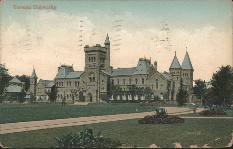 Toronto University Main Building Canada Ontario