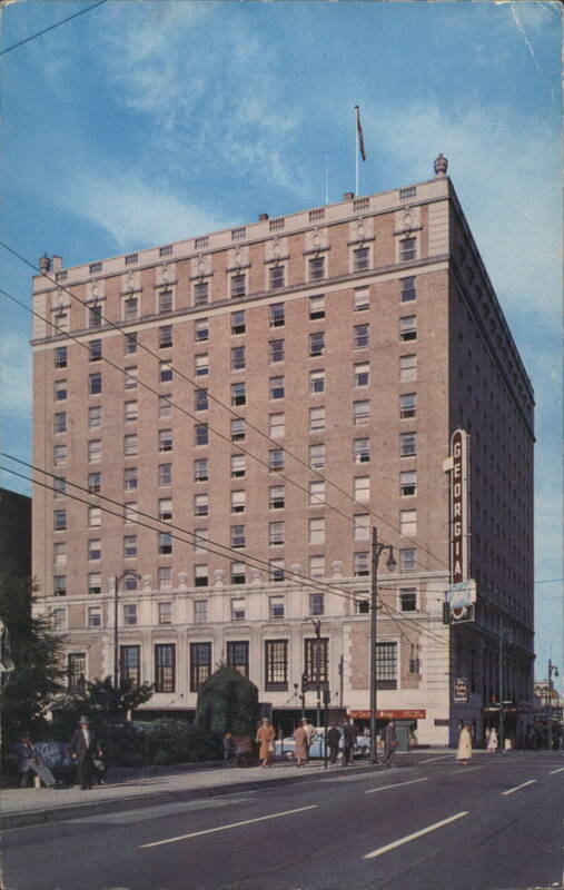 Georgia Western Hotel, Vancouver, BC Canada British Columbia