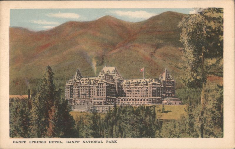 Banff Springs Hotel, Banff National Park AB Canada
