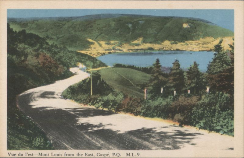 Mont Louis from the East, Gaspé, PQ Canada Quebec