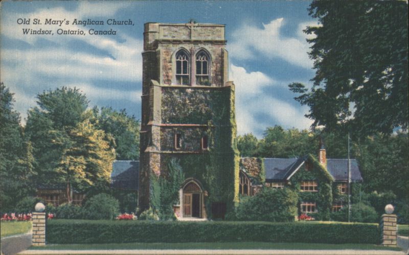 Old St. Mary's Anglican Church Windsor ON Canada Ontario