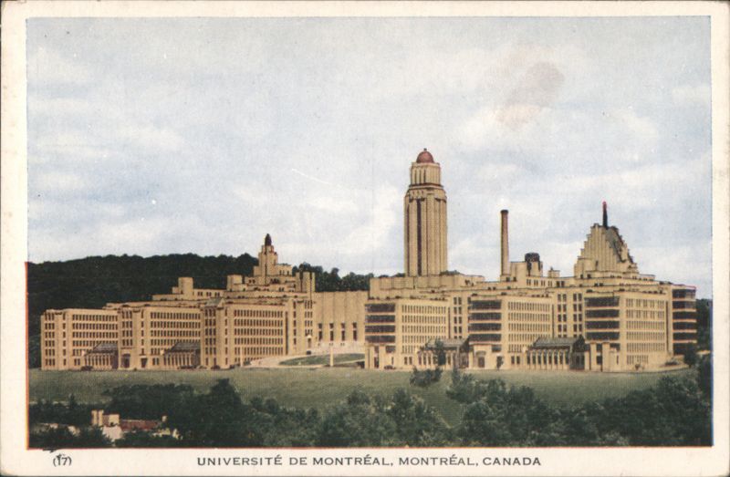 Université de Montréal Campus View Montreal QC Canada