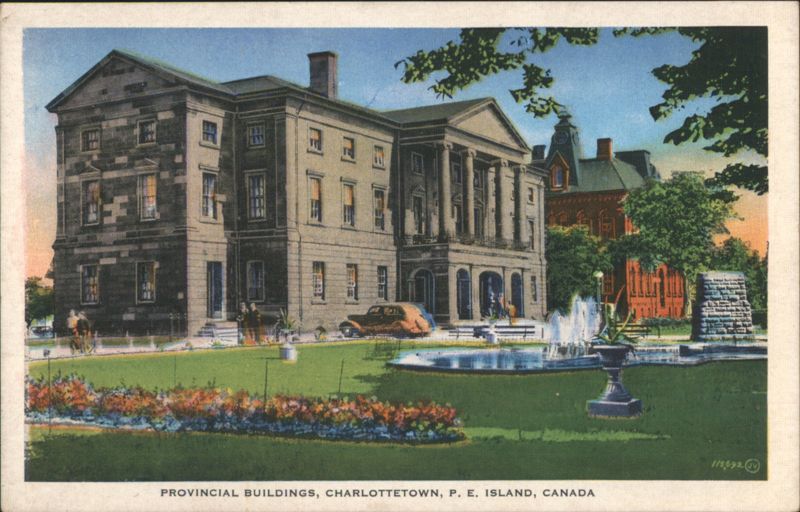 Provincial Buildings, Charlottetown, PEI Canada Prince Edward Island