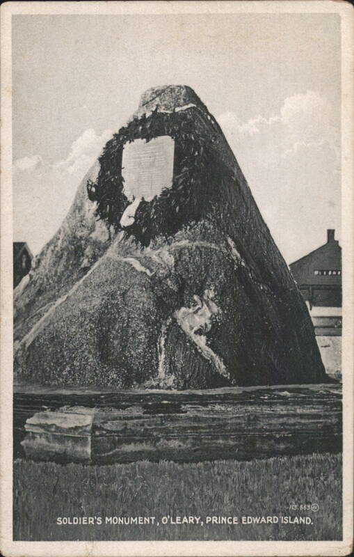 Soldier's Monument, O'Leary, Prince Edward Island PE Canada