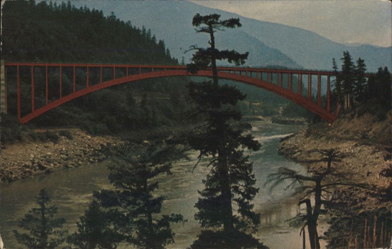 Alexandra Bridge, Fraser Canyon, BC Canada Dorse/McTaggart