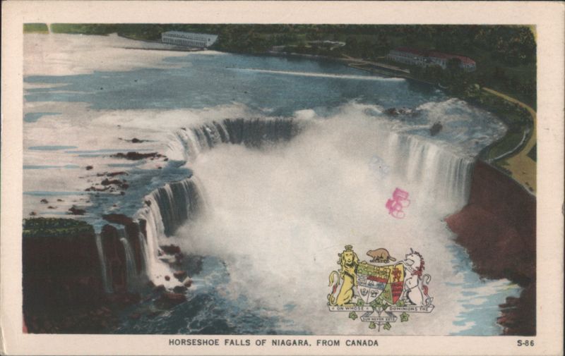 Horseshoe Falls of Niagara, From Canada Niagara Falls