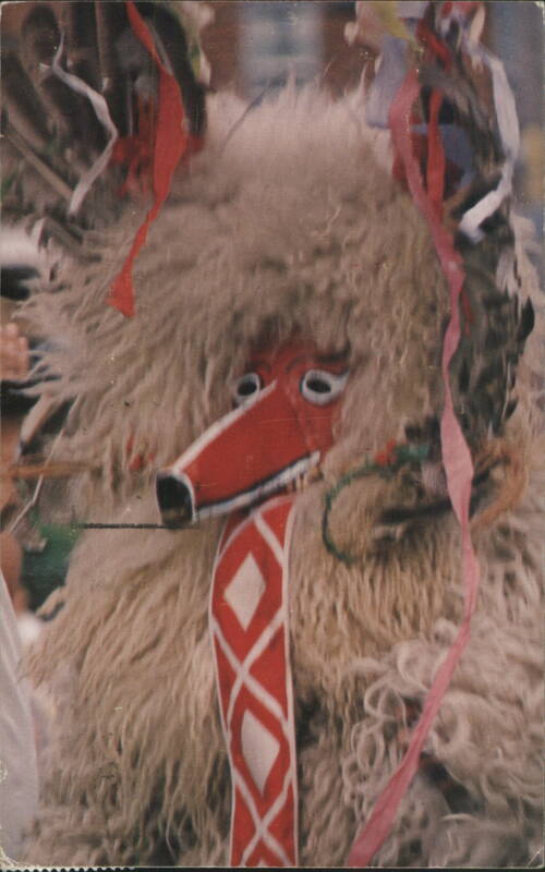 Drummondville Folklore Festival Masked Costume Jacques Munger
