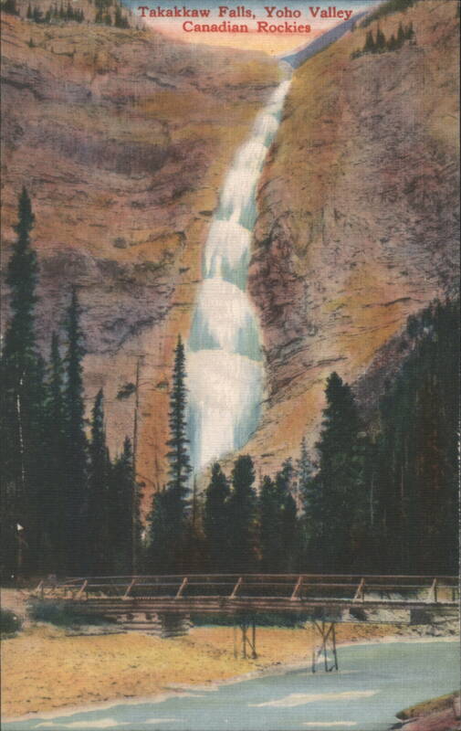 Takakkaw Falls, Yoho Valley, Canadian Rockies Canada