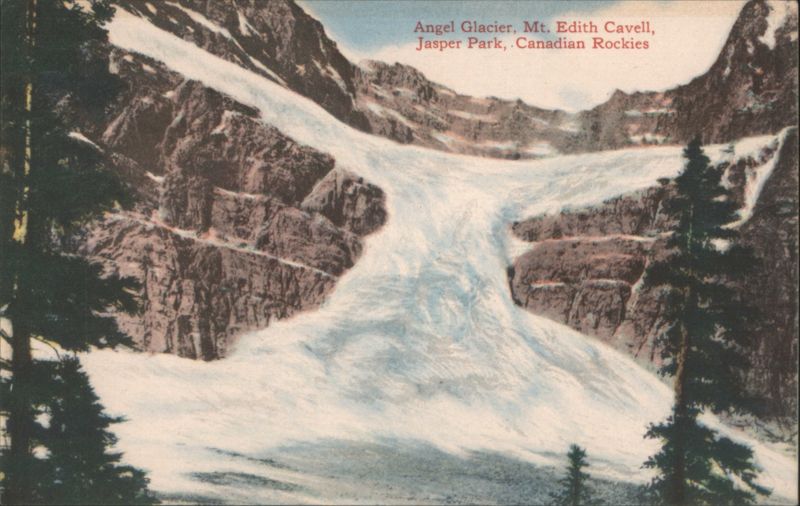 Angel Glacier, Mt. Edith Cavell, Jasper Park Canada