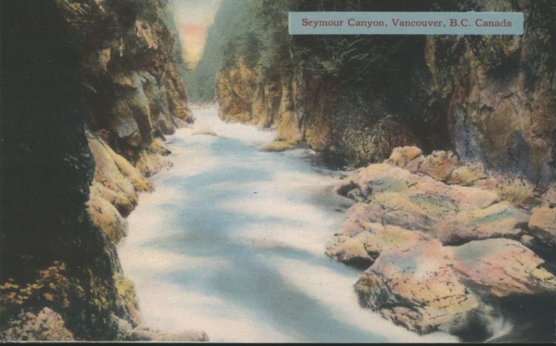 Seymour Canyon River View, Vancouver, BC Canada British Columbia