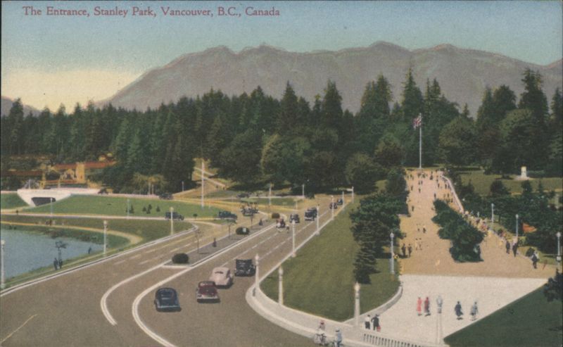 The Entrance, Stanley Park Vancouver BC Canada British Columbia