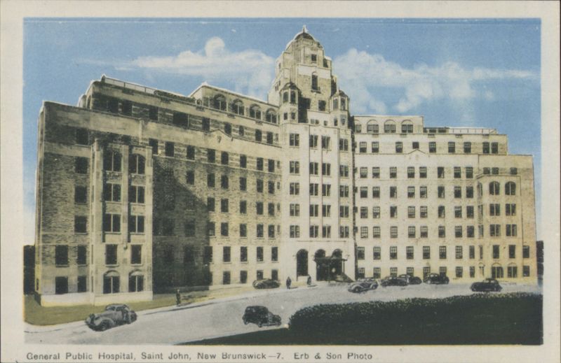 General Public Hospital, Saint John, New Brunswick NB Canada