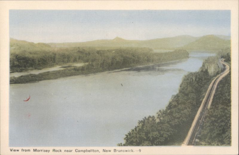 River View from Morrisey Rock, Campbellton, NB, Canada