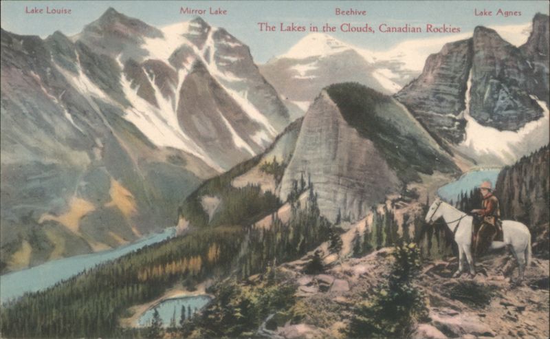 The Lakes in the Clouds, Canadian Rockies Canada Misc. Canada