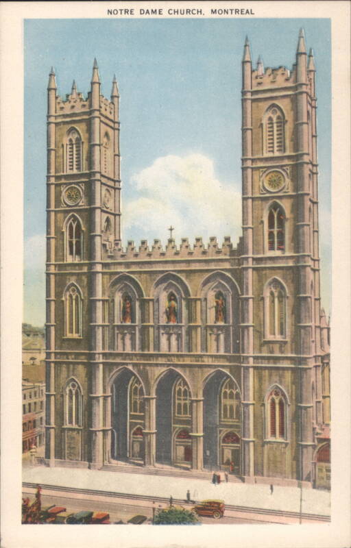 Notre Dame Church, Montreal Canada Misc. Canada
