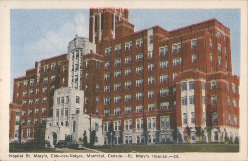 St. Mary's Hospital, Montréal QC Canada Quebec