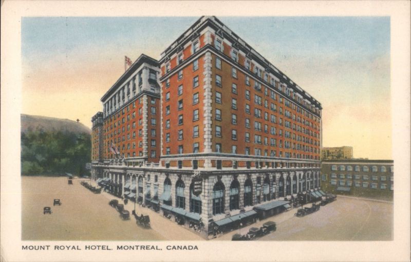Mount Royal Hotel Montreal QC Canada Quebec