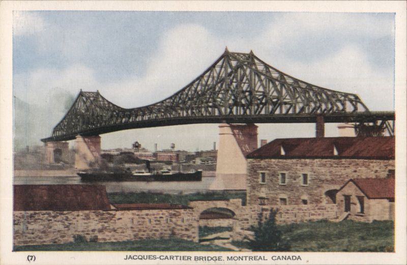 Jacques-Cartier Bridge, Montreal QC Canada Quebec
