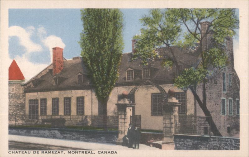 Chateau de Ramezay, Montreal, Canada QC Quebec
