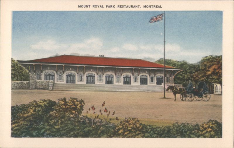 Mount Royal Park Restaurant, Montreal QC Canada Quebec