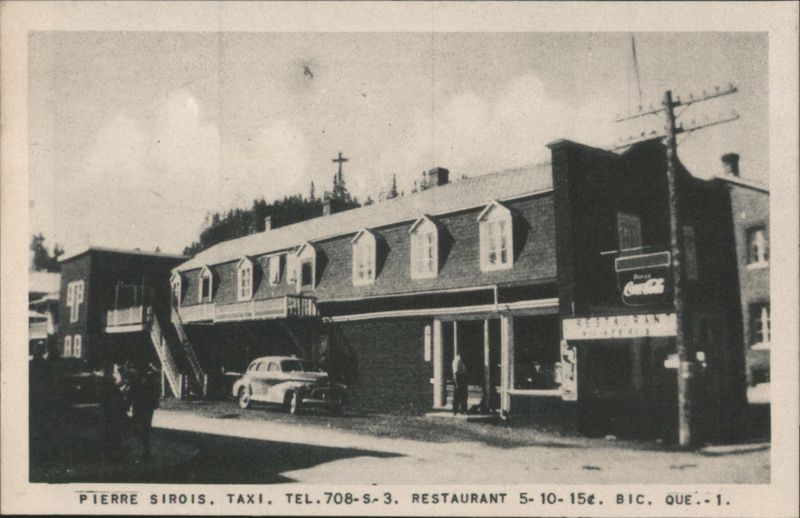 Pierre Sirois Taxi & Restaurant, Bic, Quebec QC Canada