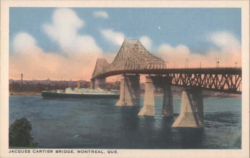 Jacques Cartier Bridge, Montreal, Quebec QC Canada