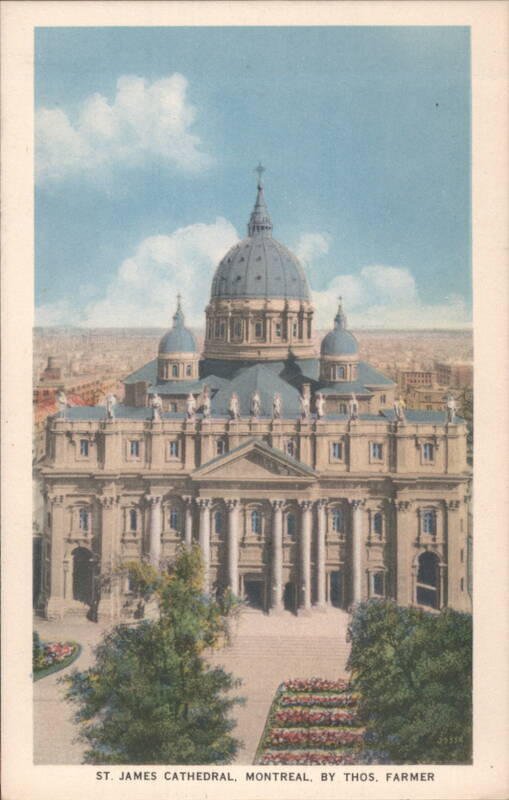 St. James Cathedral, Montreal by Thos. Farmer QC Canada